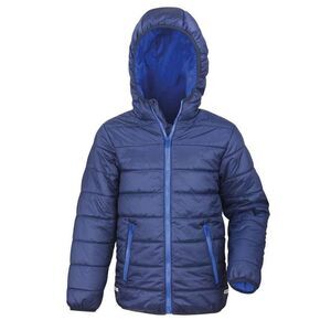 Result Core Childrens/Kids Soft Padded Jacket / Navy/Royal Blue